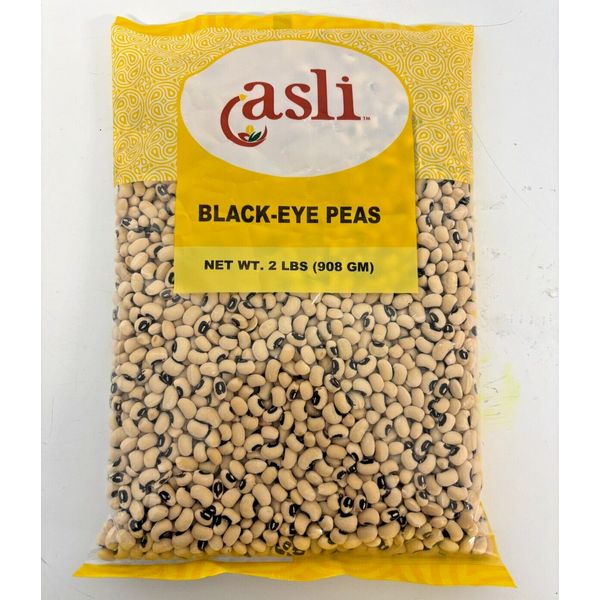 Black-Eye Peas Net wt 2 lbs (908 GM), Beans, Asli