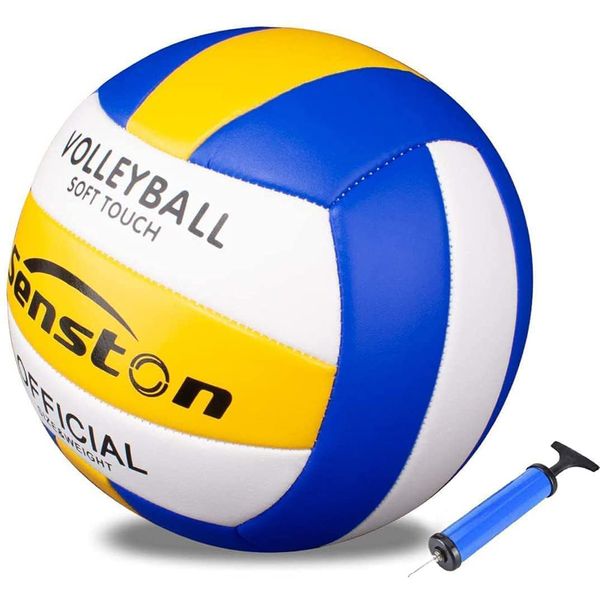 Senston Volleyball Official Size 5 Soft Touche Volley Ball Indoor Outdoor Beach Volleyballs