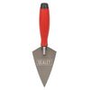 Sealey Stainless Steel Sharp Pointing Trowel - Rubber Handle 140mm - T1222