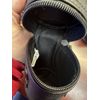 Black Leather Zipper Pouch Golf Balls Bag Tee Holder Carry Case
