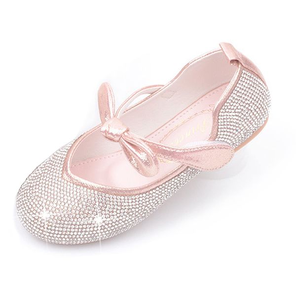 Girls Dress Shoe Party Sparkle Flat Princess Shoes (Toddler/Little Kid) 13 M US Little Kid