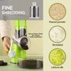 Manual Rotary Kitchen Cheese Grater with Handle