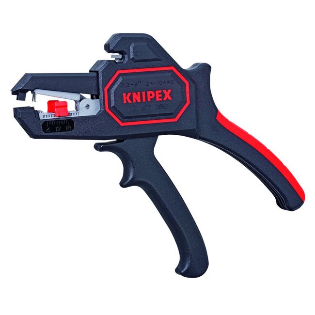 KNIPEX Tools - Automatic Wire Stripper, 10-24 AWG (1262180)