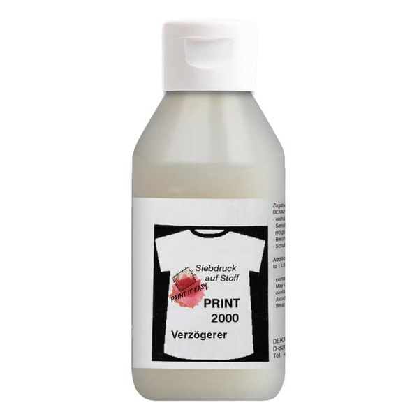 PAINT IT EASY NEU Siebdruckfarbe DEKAPRINT Verzögerer, 250 ml
