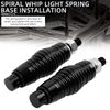 LED Whip Light Spring Base Quick Release Antenna For Can-Am Maverick X3 UTV ATV
