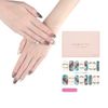 Danni & TONI Ref.3578Atlantic Coastline Thin Gel Nail Stickers, Semi-Curing, Waterproof for Hands, Lasts 2 Weeks, Home Nail Stickers, Odorless, SGS Certified, Self-Gel Nails, No Tools Included, Thin Series