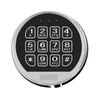 Gun Safe Lock Replacement with Solenoid Lock W/ Chrome Keypad DIY Safe Electroni