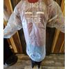25 Vinyl Pullover Protective Gowns, With Sleeve S3.1 Mil.