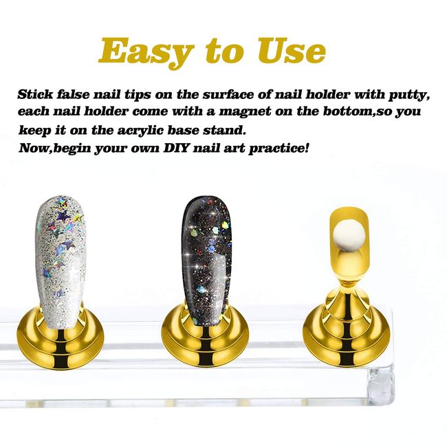 Nail Tips Display Stand Adhesive Tacky Putty Sticky Mounting Putty