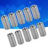 WGFOIP 10pcs M6-M8 Stainless Steel Thread Reducing Nut, Thread Reducer, Repair Tool