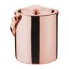 Olympia Copper Barware Ice Bucket Double Wall Lid 1L Kitchen Restaurant