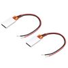 sourcing map PTC Heating Element 12V 7W-50W 200C Consistent Temperature Ceramic Thermostatic for Heating 2pcs