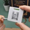 Azeeda 'Garden Gate' Keyring Tape Measure/Spirit Level Tool (KM00038302)