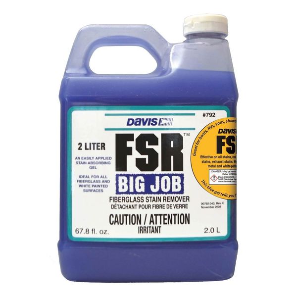 Davis Instruments FSR Big Job Bottle, 2 Litter (792)