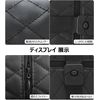 Gladgogo Car Tissue Case, Car Tissue Case, Black