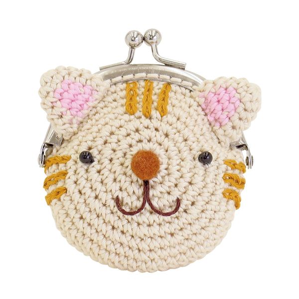 Olympus AK-26 Cat Knitting Kit Animal Purse