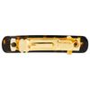 France Luxe Mini Rectangle Barrette Pair, Vesuvio