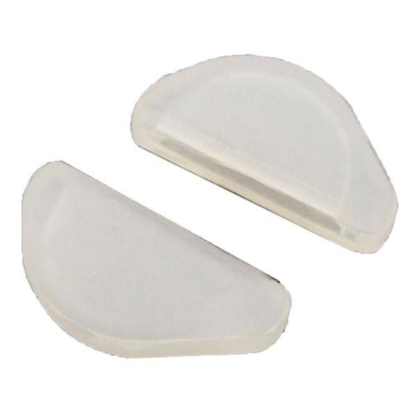 Washable Glasses Nose Pads Cap, Clear, 1 Pair SV-5813