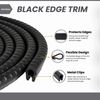 Edge Trim Black Small, Fits 1/16" (20 Feet)