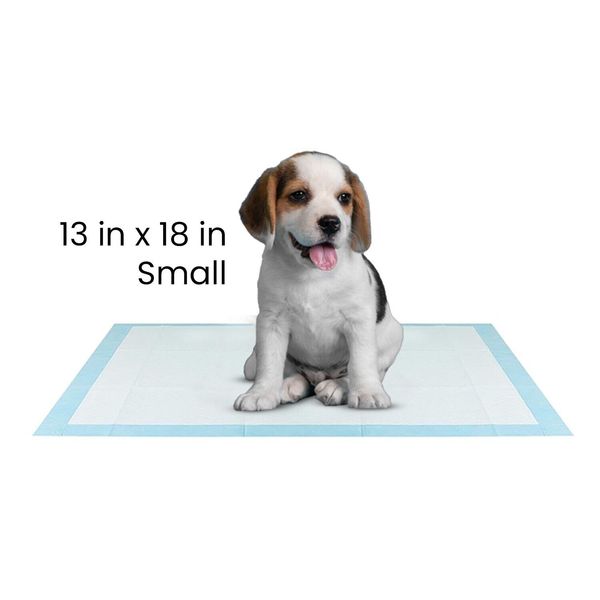 200 Pet Pads for Dogs Ultra-Absorbent Puppy Training Underpad Scented Blue Small