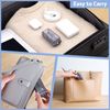Fullicon V-Shape Pill Holder & Splitter for Small Pills & Tablets, All Shapes, Two Large Boxes Included