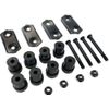 Rear Leaf Spring Front Eye Bushing And Shackles For 1968-1981 Camaro Firebird