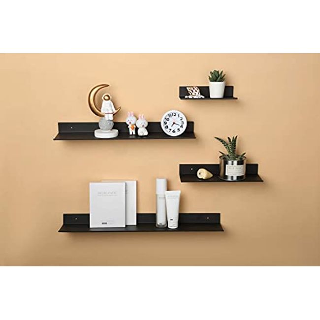 Metal Wall Shelf, Metal Floating Shelf, Small Metal Shelf, Metal