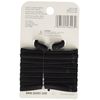 Scunci Large No Slip Elastics, Black, 10 Count (Pack of 1)