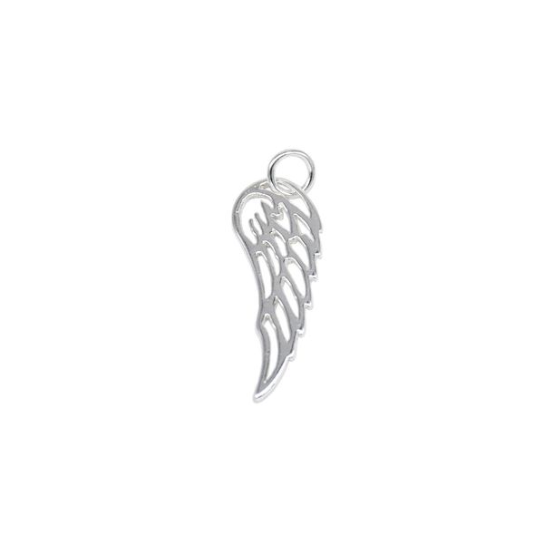Kualitas Genuine 925 Sterling Silver Wing Pendant