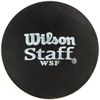 Wilson Staff Squash Balls Medium (Advanced), Black (Red Dot), Pack of 2