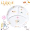 OGISO Peter Rabbit Adventure Lunch Plate (Dishwasher and Microwave Safe)