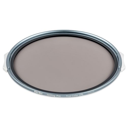 NiSi - JetMag Pro 95MAG True Color CPL Filter, Magnetic Circular Polarizing Lens Filter - Nano Coated Optical Glass, Ultra-Slim Aluminum Frame, Anti-Glare, Color-Accurate - Lens Adapter Ring Required