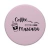 Kaffee und Wimperntusche Mama PopSockets mit austauschbarem PopGrip