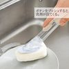 Remark Kitchen Cleaning Sponge & Brush Set with Handle, Kitchen Sponge, Cleaning Brush, Sponge Handle Type Brush