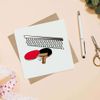 'Table Tennis' Blank Greeting Card (GC00013036)