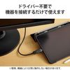 Elecom USB Type-C & HDMI Adapter 4K 30Hz Compact Mini [Compatible with Macbook Windows, iPad, Android Video App, Black MPA-CHDMIADBK