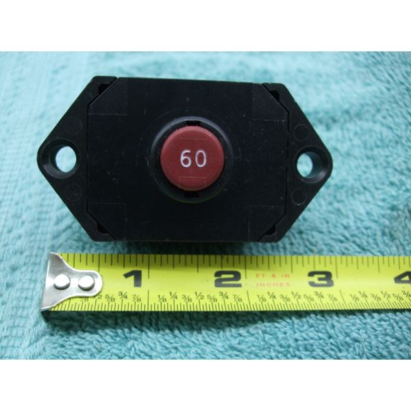 Klixon 60 Amp Marine Breaker *NEW*