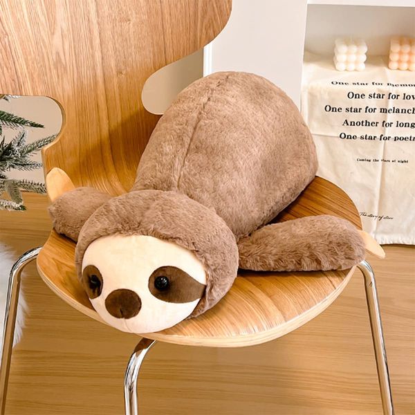 ARELUX Soft Sloth Stuffed Animals:18in Koala Plush Cute Cuddly Body Pillow Hug Sleeping Fluffy Wild Animal Toys Bed Decor Plushie Doll Gifts for Birthday Kids Girls Boys Toddler