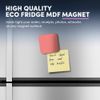 1 x Square MDF Magnets - Deep Pink Colour Block 44861