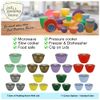 Just Pudding Basins Pudding Basin & Lid 3 Pint 1.71lt Clear Plasic