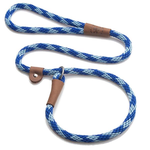 British Style Slip Lead - 1/2" x 6' - Blue