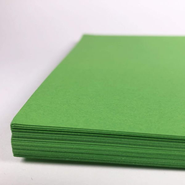 A5 Emerald Green Craft Card - 50 Sheets, 160gsm Coloured Printer Card