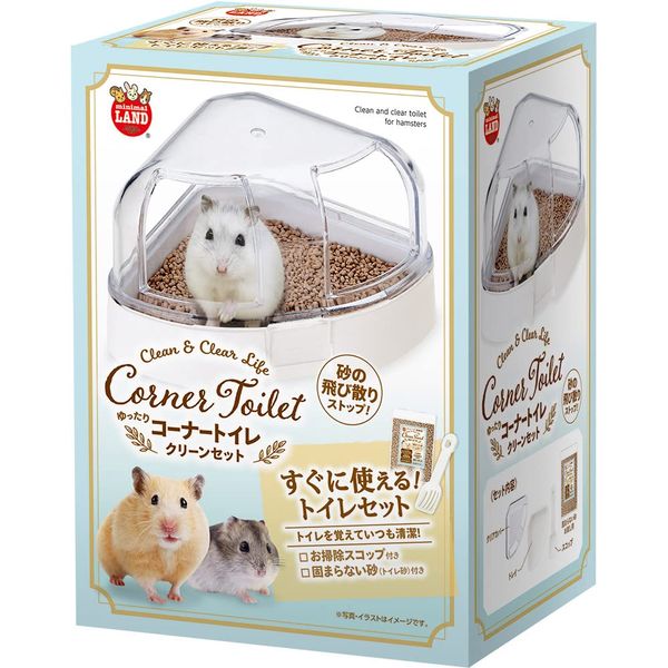 Minimal Land Loose Corner Toilet Clean Set