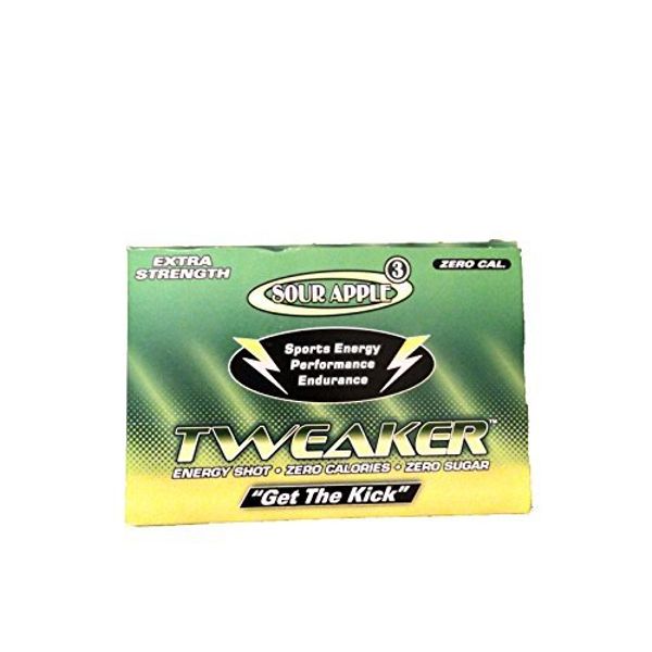 Tweaker Extreme Energy Drinks - Extra Strenth - Sour Apple (12 Pack)