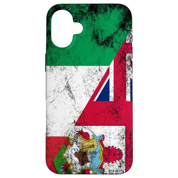 iPhone 16 Plus Italy & Bermuda Flags - Italian Bermudan Case