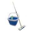 SAMMART 11L (2.9 Gallon) Collapsible Rectangular Handy Bucket (1, Blue)