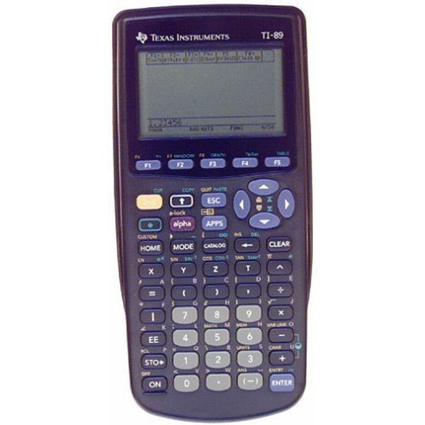 Texas Instruments TI-89 Advanced Graphing Calculator (Renewed)