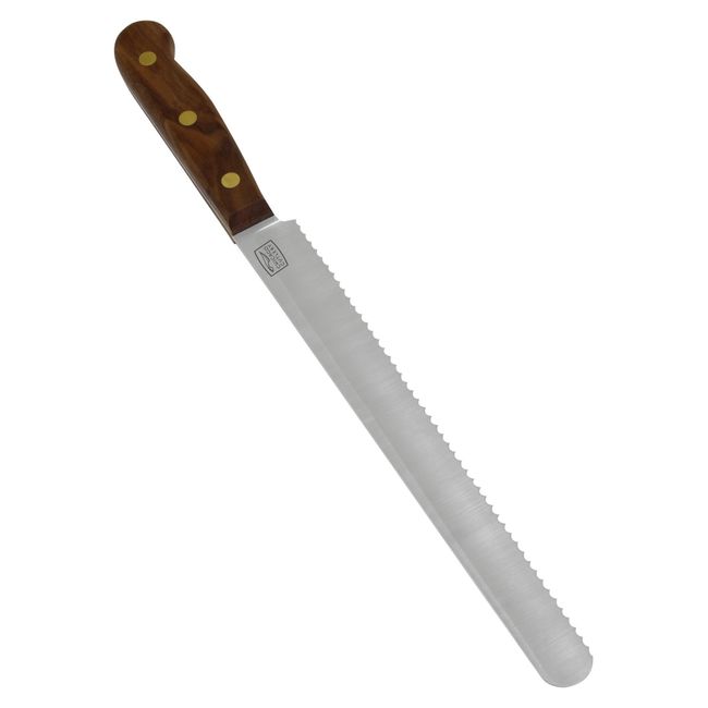 Chicago Cutlery Walnut Tradition High-Carbon Blade Serrated Bread Knife (10-Inch)