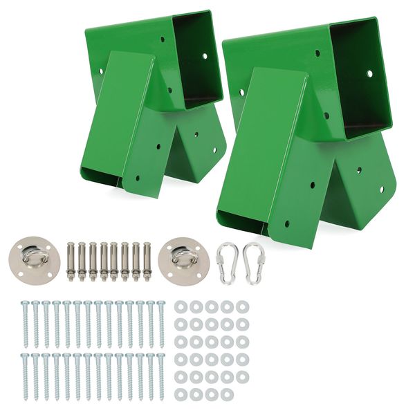 Brand New 1-2-3 A-Frame 2 Brackets for Swing Set with All Hardware