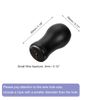 sourcing map 24Pcs Cord Knobs, 30mm Window Blind Tassels Plastic Pull Cord Tassel Drops Pull End Pendant for Window Blinds Shade Curtain, Black
